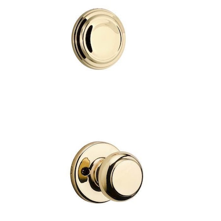 Kwikset Cove Knob Interior Dummy Handleset Trim 968CV-3